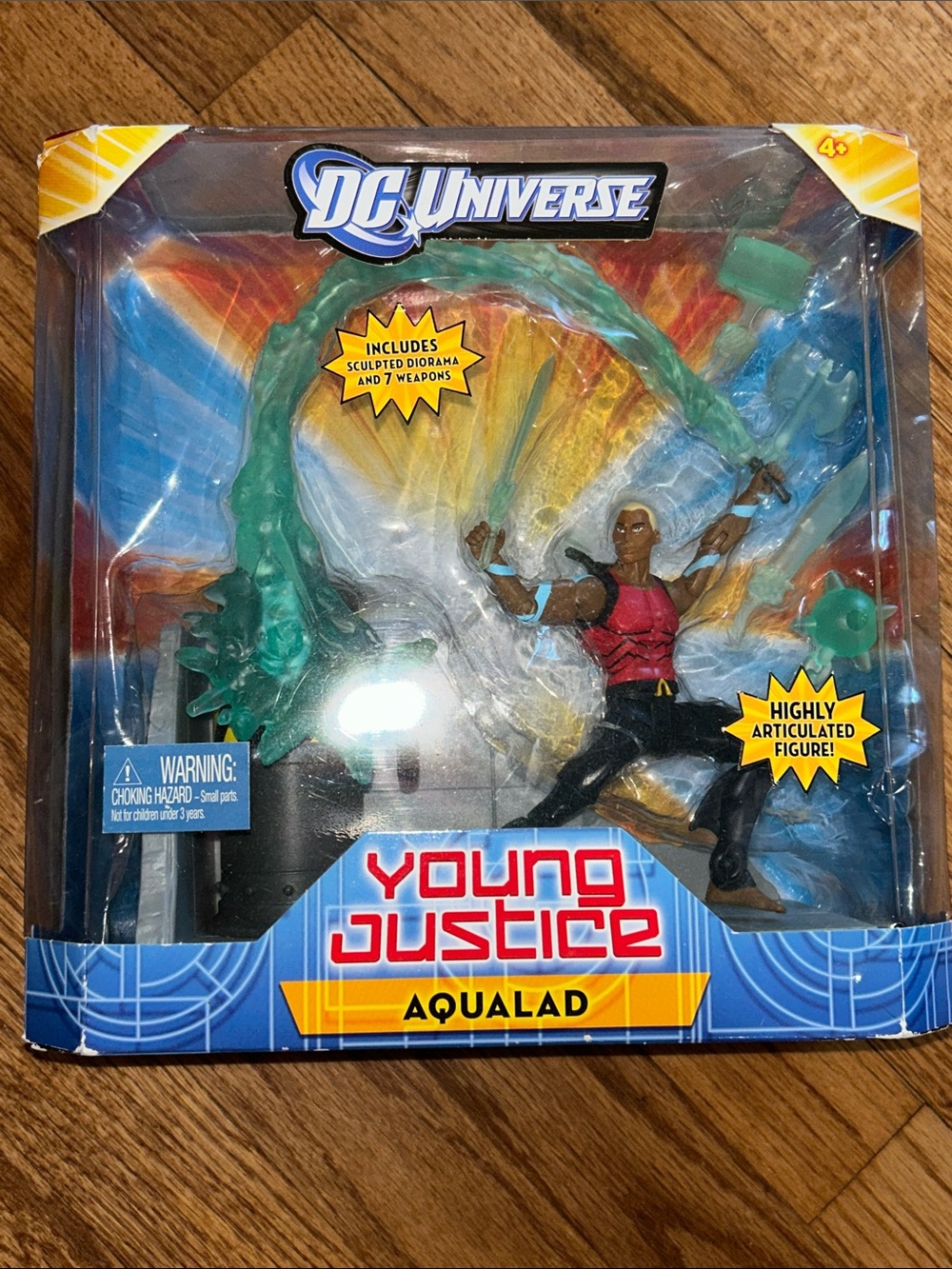 DC Universe Young Justice Aqualad 2011 6" Action Figure Rare Vintage Collectible